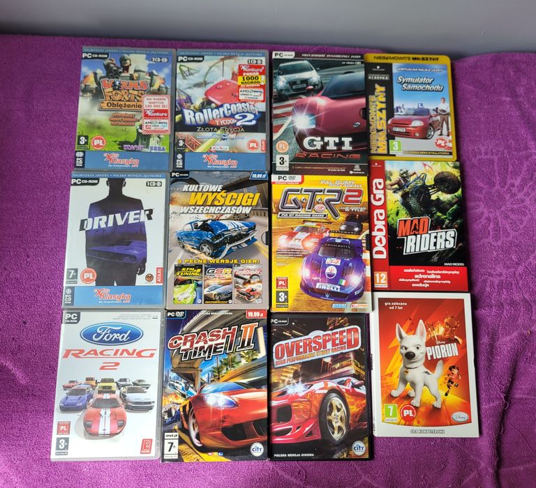 Sprzedam stare gry na PC