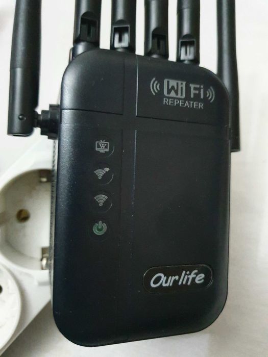 Репитер, Ретранслятор Wi-Fi 2.4GHz 300 Мбит/с 6 антенн
