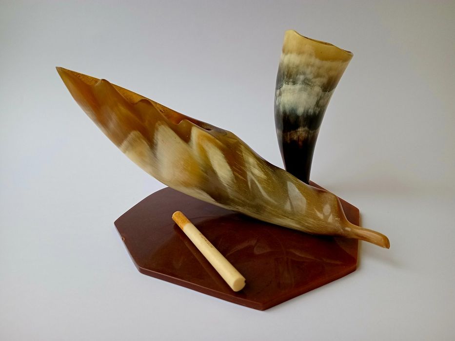 Органайзер настільний ріг Достатку рог Изобилия из рогів диких тварин