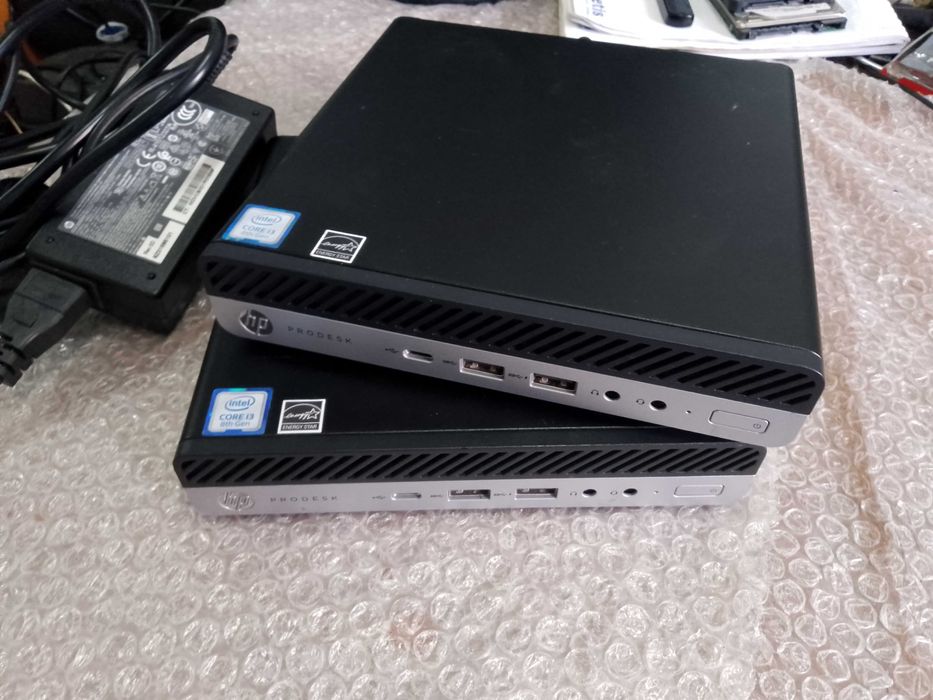HP prodesk 600 g4 mini I3 8100T / 8Gb DDR4 / SSD NVMe 256 GB