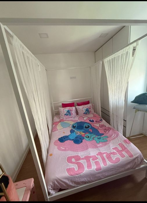 Cama ikea tipo princesa