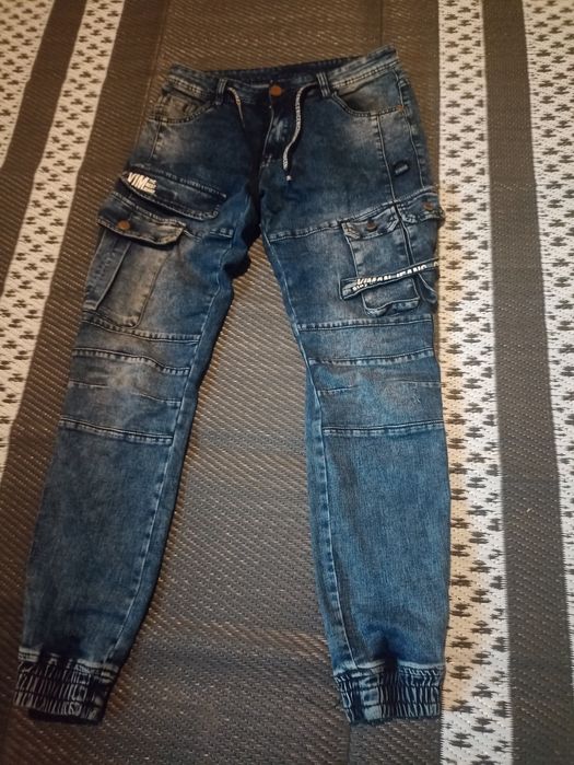 Spodnie jeansowe męskie L