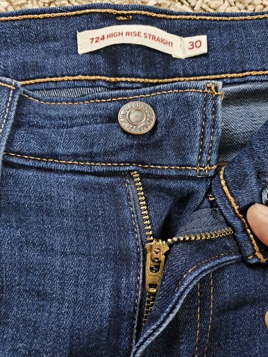 Levis 724 jak NOWE 30 / 30 Levi's spodnie jeans nie Wrangler Big Star