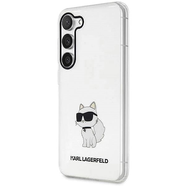 Etui Karl Lagerfeld Ikonik Choupette na Samsung Galaxy S23 - przezrocz