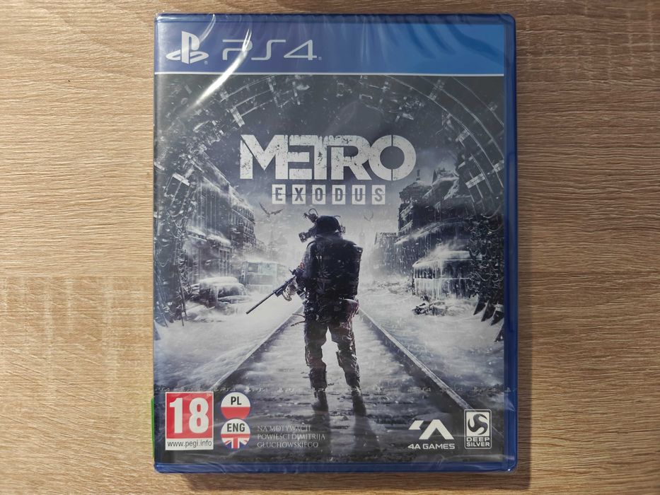 Metro Exodus PL PS4 Playstation 4 zupełnie NOWA w folii