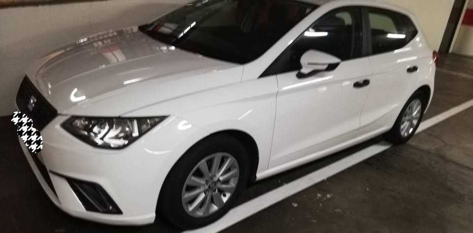 Seat Ibiza 1.0 MPI, Branco, Gasolina, ano 5/2019, 80cv
