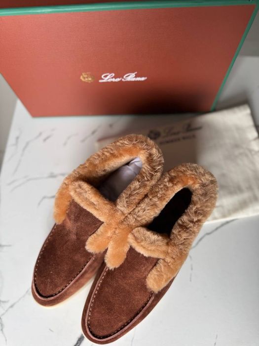 Wyprzedaż Buty Zimowe futerko Loro Piana 36,37! Premium