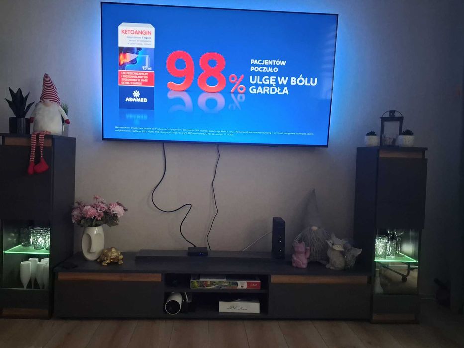 Meblościanka MODO do salonu w stylu rustykalnym