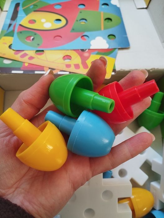 Мозаїка, великі деталі, для 2+ років