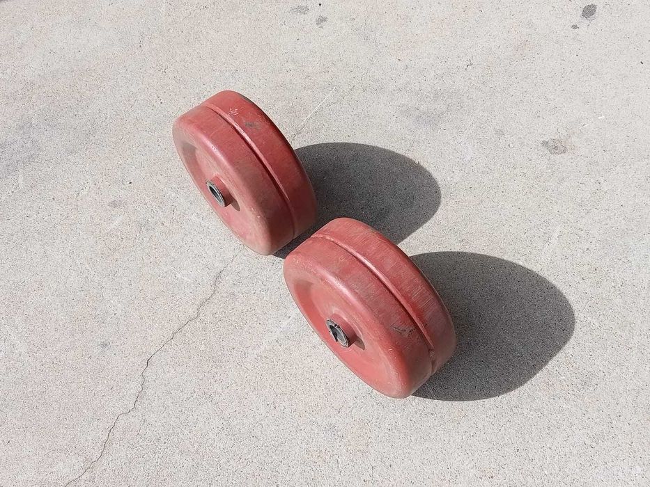 Rodas de ferro  100 x 225