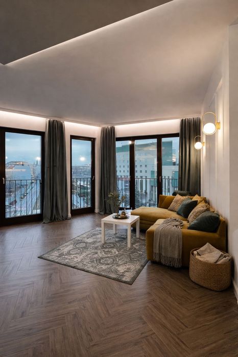 Panoramiczny Widok Jacuzzi Apartament Premium w Centrum przy Rynku M14