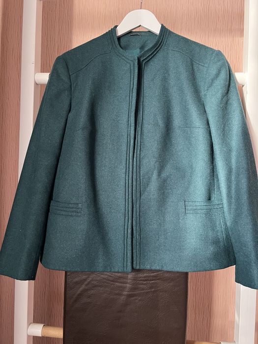 Теплий жакет - піджак з вовни