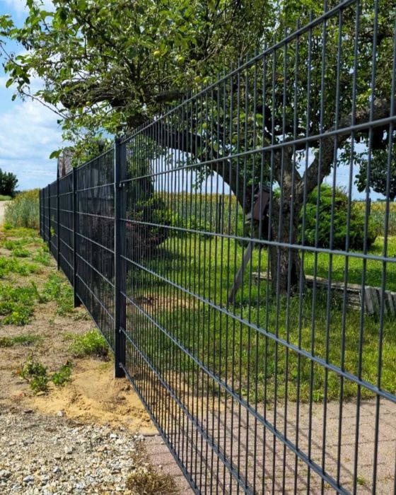 Ogrodzenie panelowe 2D wysokość 163, 6/5/6 - ocynk + RAL - PRODUCENT