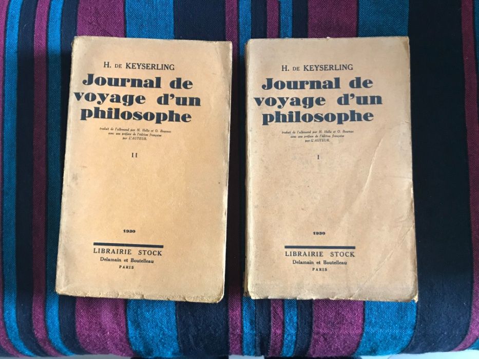 H. DE KEYSERLING Journal de Voyage d’un philosophe