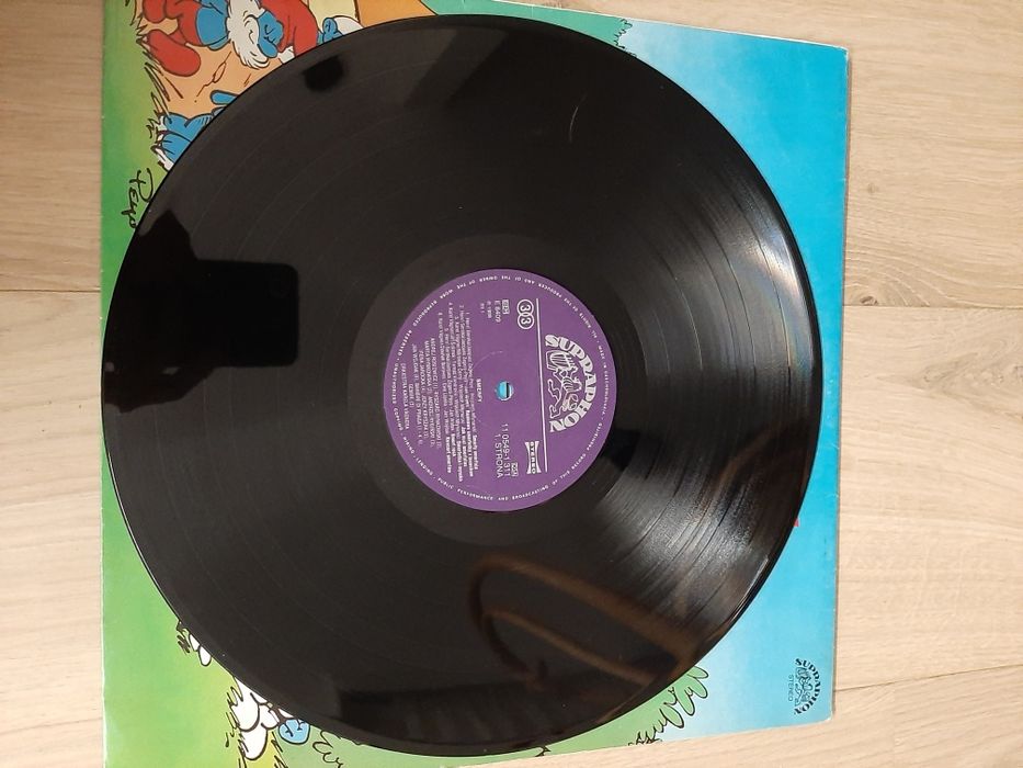 Smerfy piosenki polskich artystów płyta winylowa