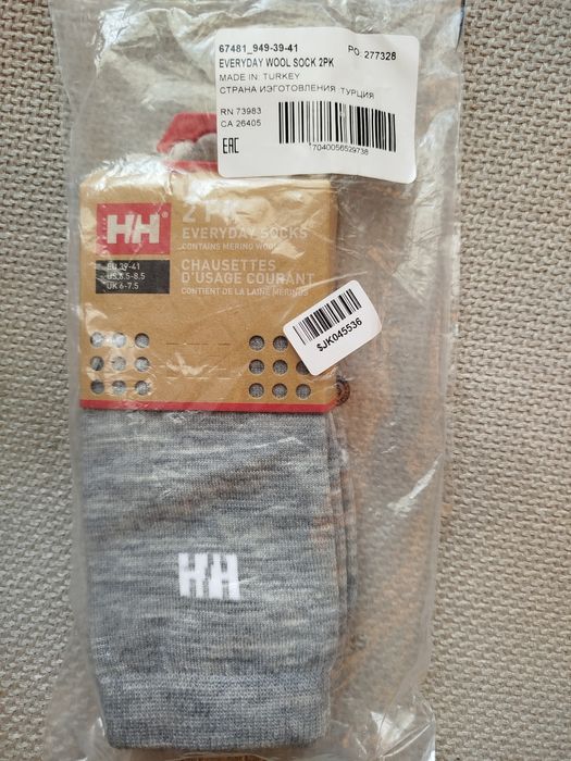 Helly Hansen шерстяные носки