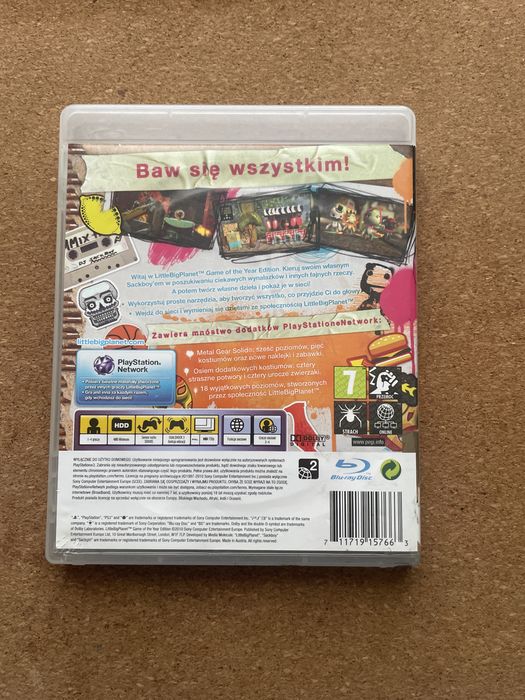 Litttle Big Planet GOTY PS3 / PL / Stan BDB