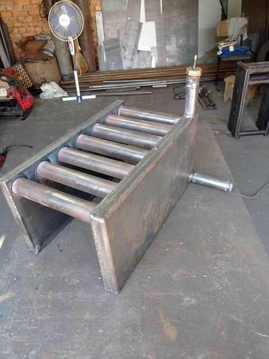 Котел теплообмінник в піч грубу плиту буржуйка