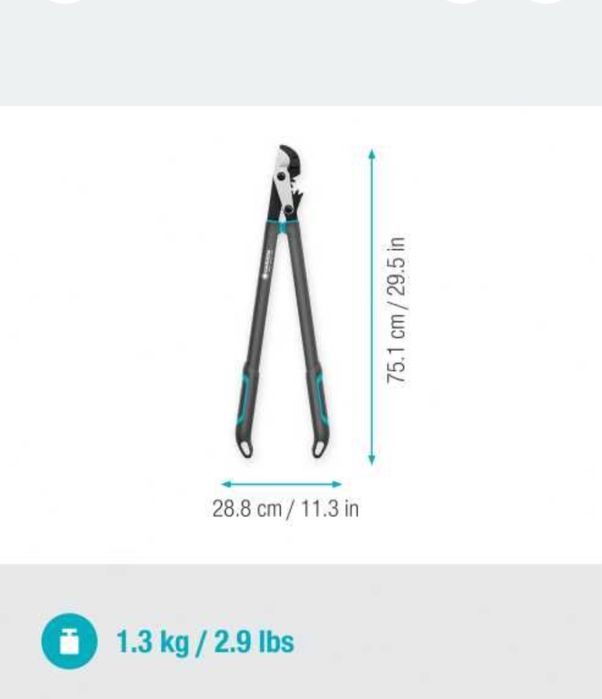 Гілкоріз Gardena EnergyCut Pro L (до 50 мм) – НОВІ – Made in Germany