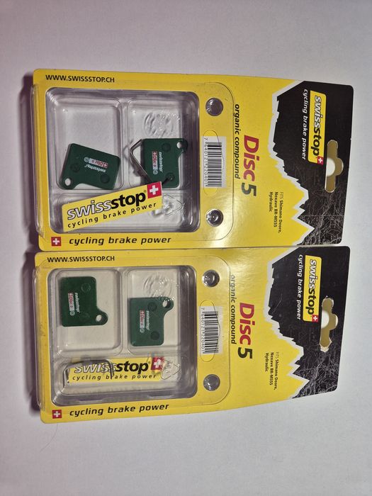 Klocki hamulcowe SWISS STOP Disc5 Shimano Deore BR-M555 komplet 2 opakowania