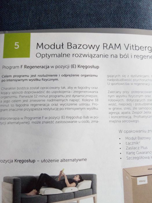 Poduszki do wibroterapii marki Vitberg .