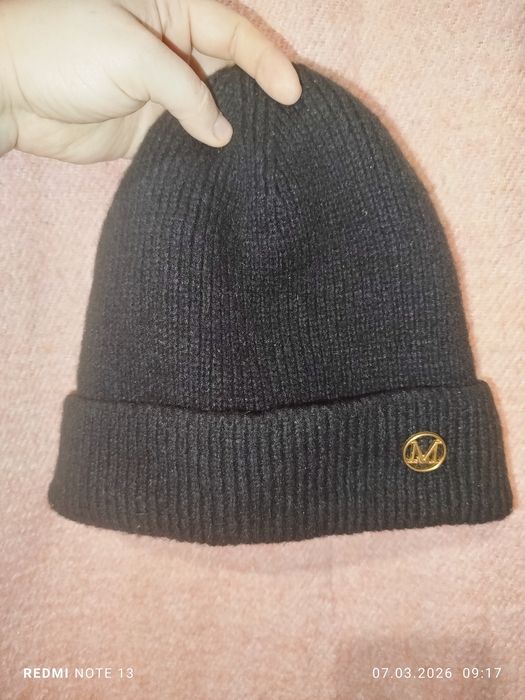 Шапка теплая,стрейч зима!