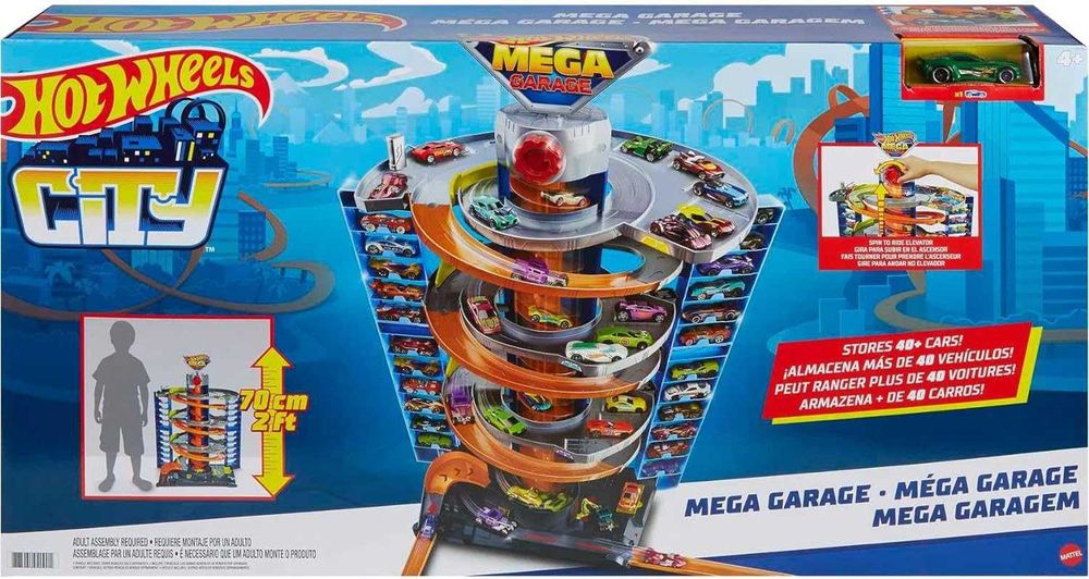 Hot Wheels Zakręcony Megagaraż City HFH03