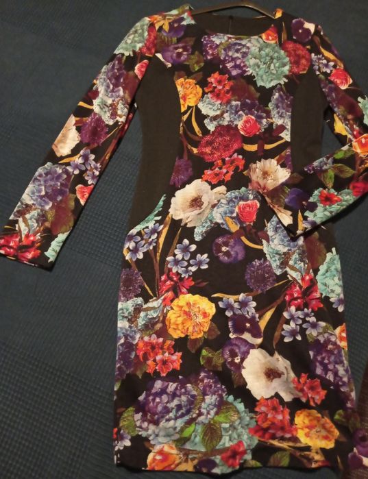 Vestido padrão flores