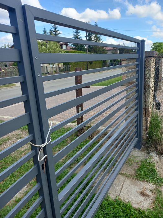 Brama pojedyncza nowa bez furtki