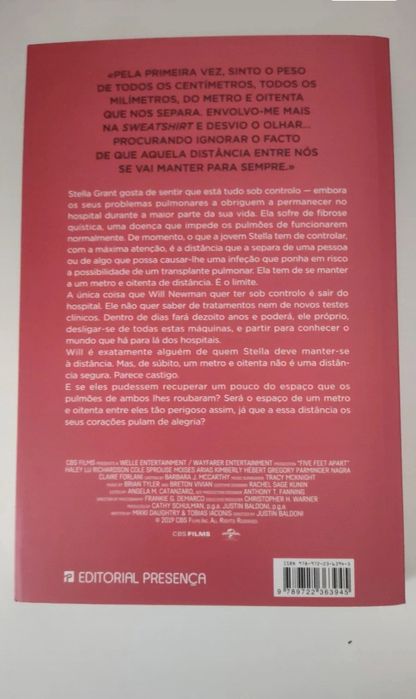 Livro A Distância Entre Nós