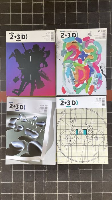 Magazyny czasopisma 2+3D 10zł/szt.