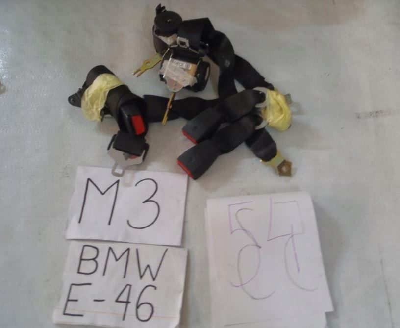 KOMPLET PASÓW TYŁ BMW E46 M3 COUPE