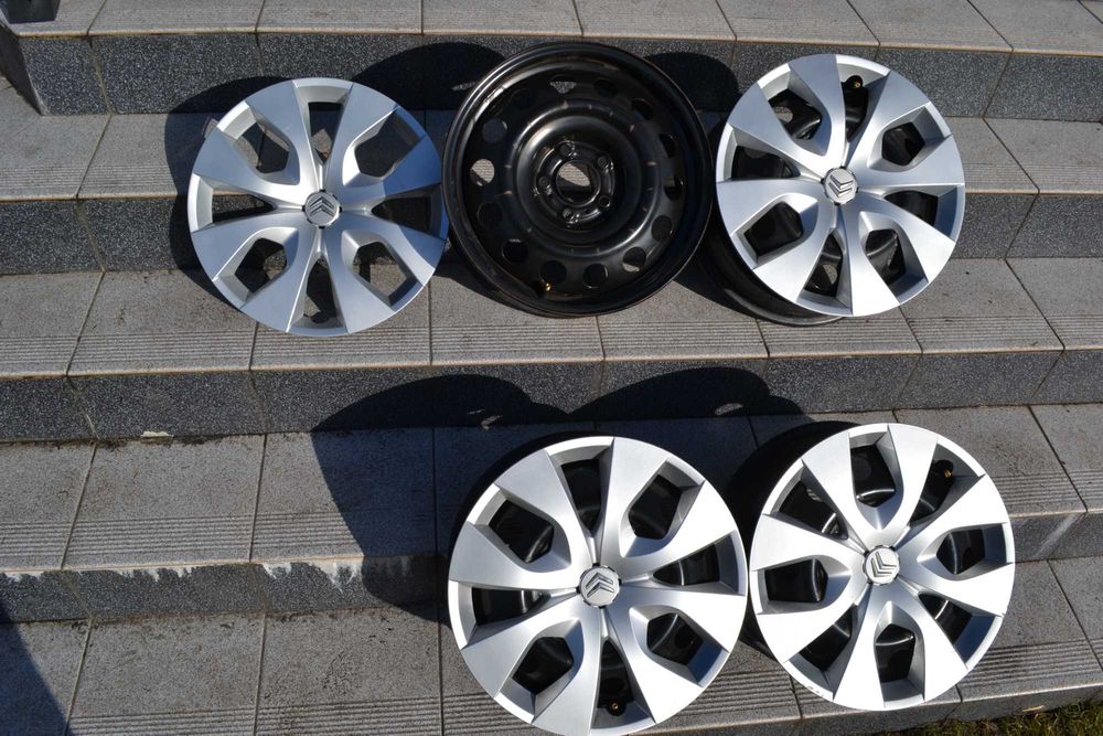 Felgi z kołapakami  5x108 Citroen 16 Cali