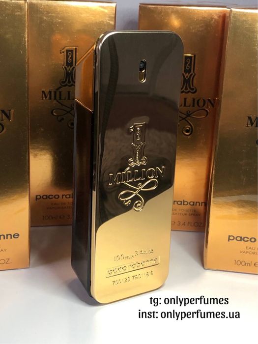 Духи чоловічі Paco Rabanne One Million, Parfum, Lucky. 1 Ван Милион