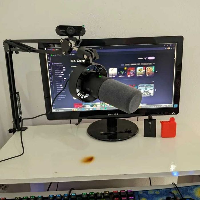 Микрофон FIFINE K688 мониторный тектор "динамический" аудио качество