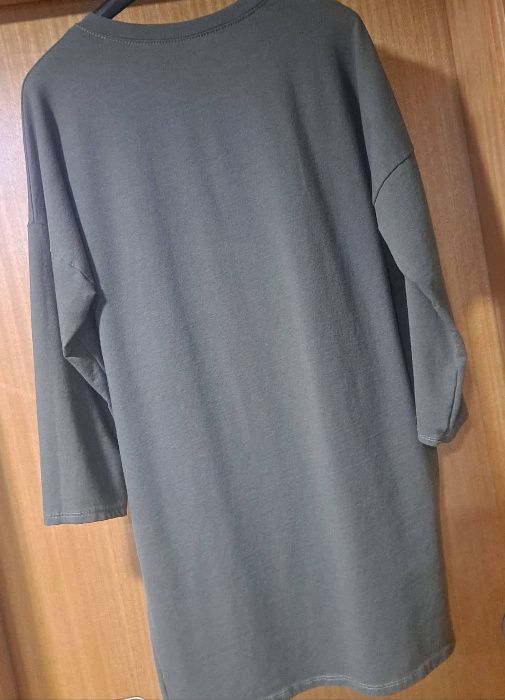 Vestido  / Sweat Larga, Caqui Tam. M/L