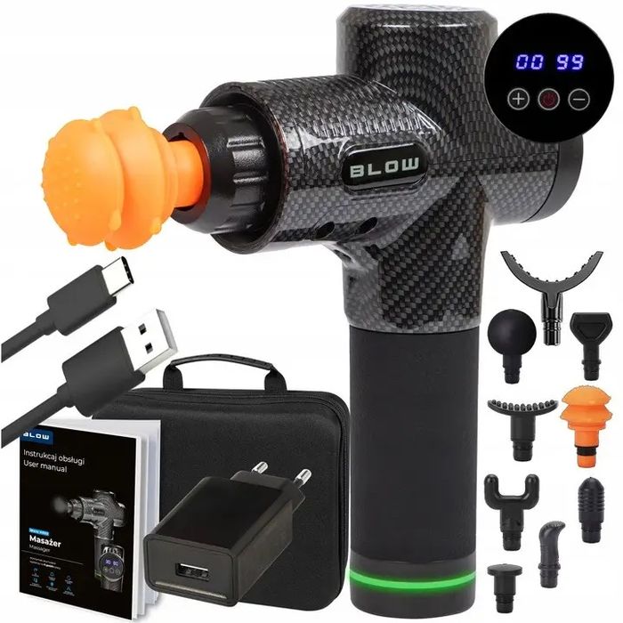 Масажер Blow Wave 4000 Ударний масажер для тіла/спини
