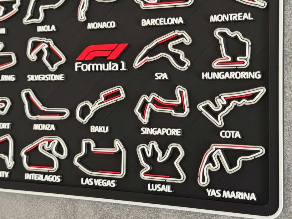 F1 2025 3D Tracks Pistas