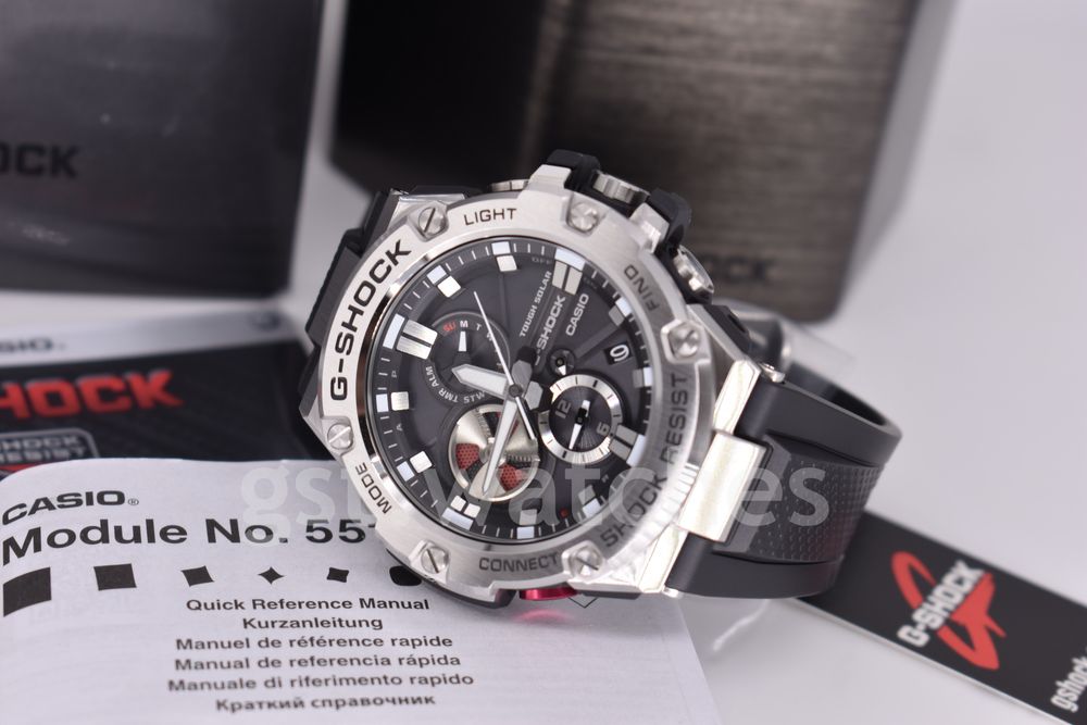 Casio G-Shock GST-B100-1A NEW ORIGINAL | Bluetooth | Tough Solar