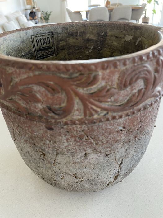 Vaso ceramica rústico
