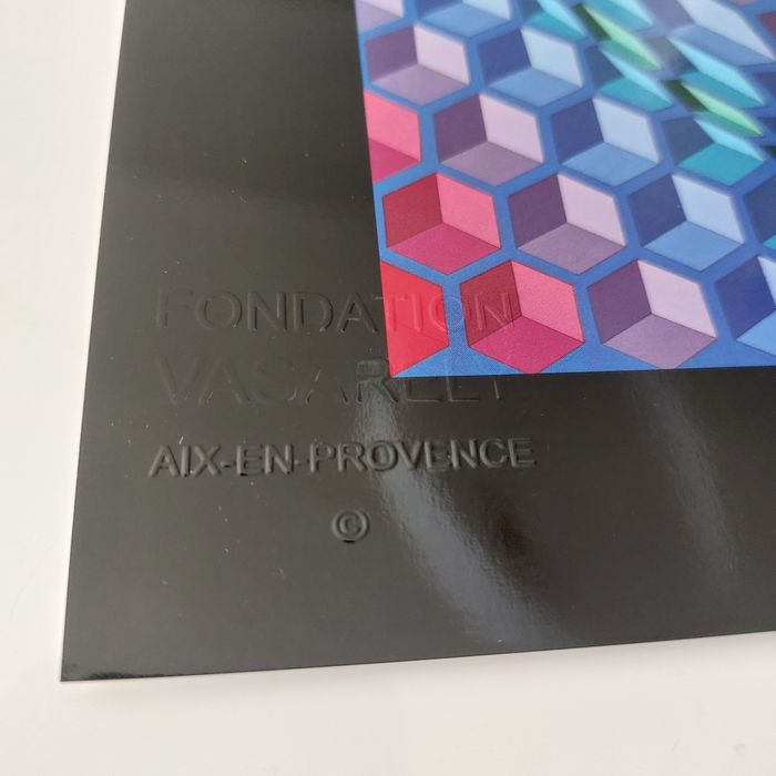 Vintage Vasarely litografias