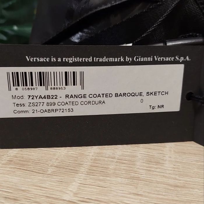 Сумка бананка поясная мужская чоловіча Versace Jeans Couture оригинал