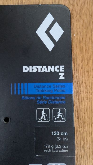 Kije trekkingowe Black Diamond Distance Z 130cm