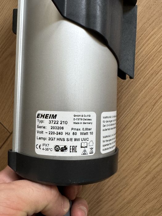 Filtro UV eheim 500