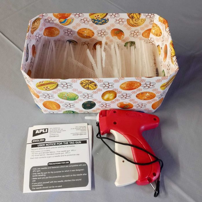 Maquina de etiquetar ropa