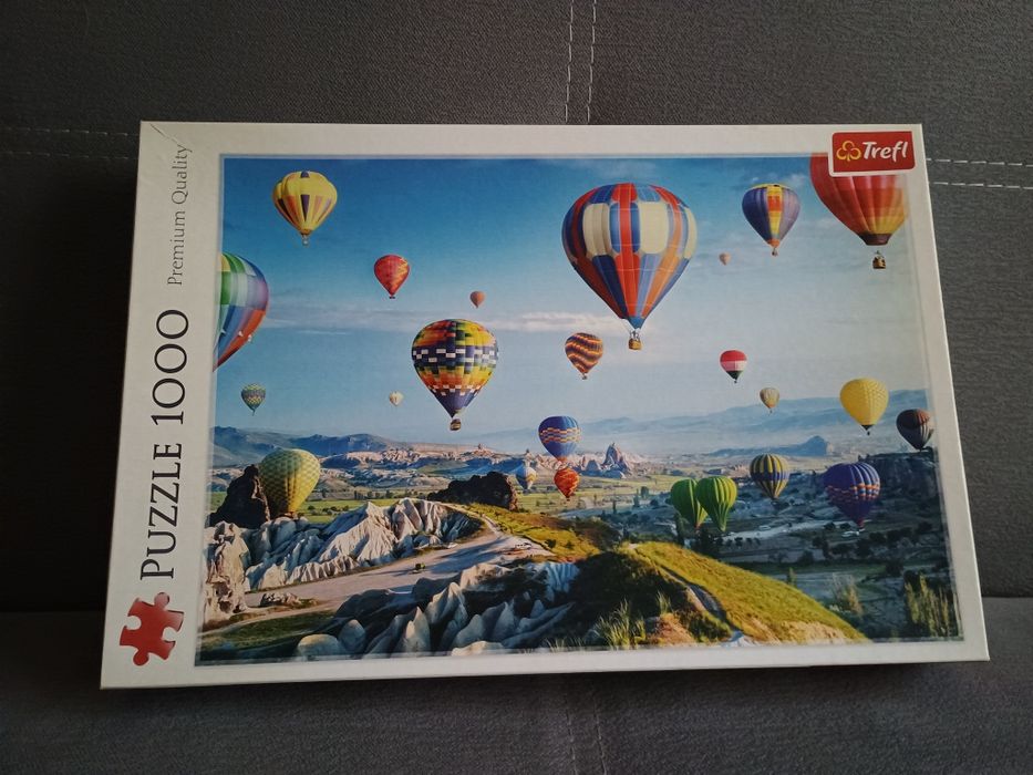 Puzzle 1000 elementów, widok na Kapadocję - Trefl