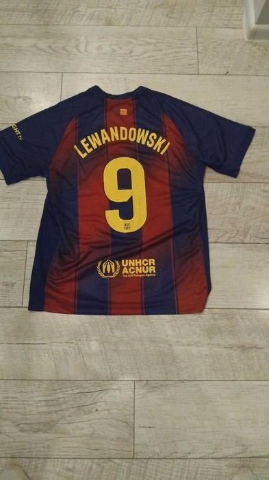 Koszulka Barcelony Robert Lewandowski #9 home