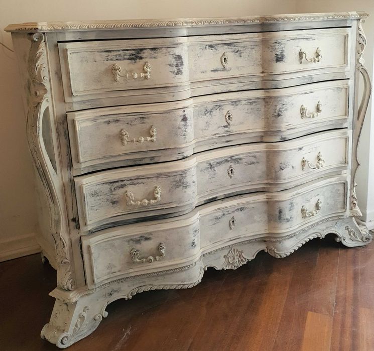 Cómoda VINTAGE c/ 4 Gavetas