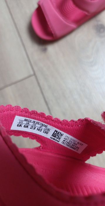 Sandały adidas dla dziewczynki