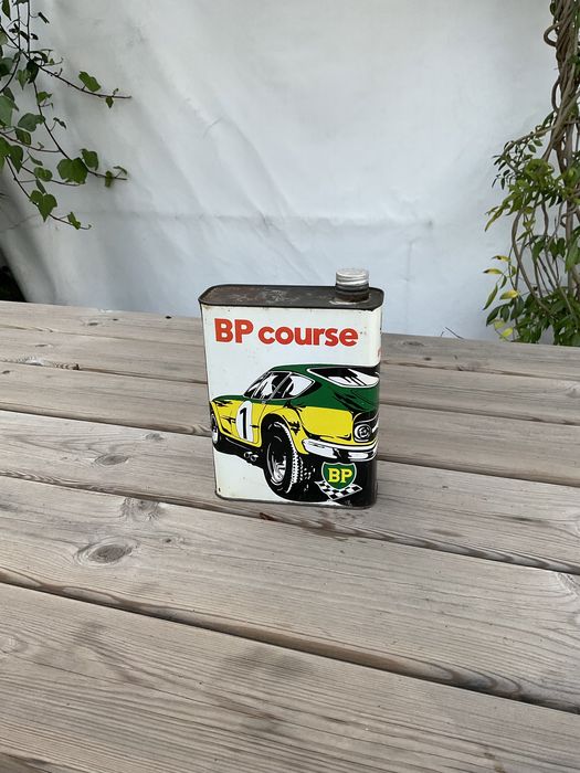 Lata oleo bp vintage